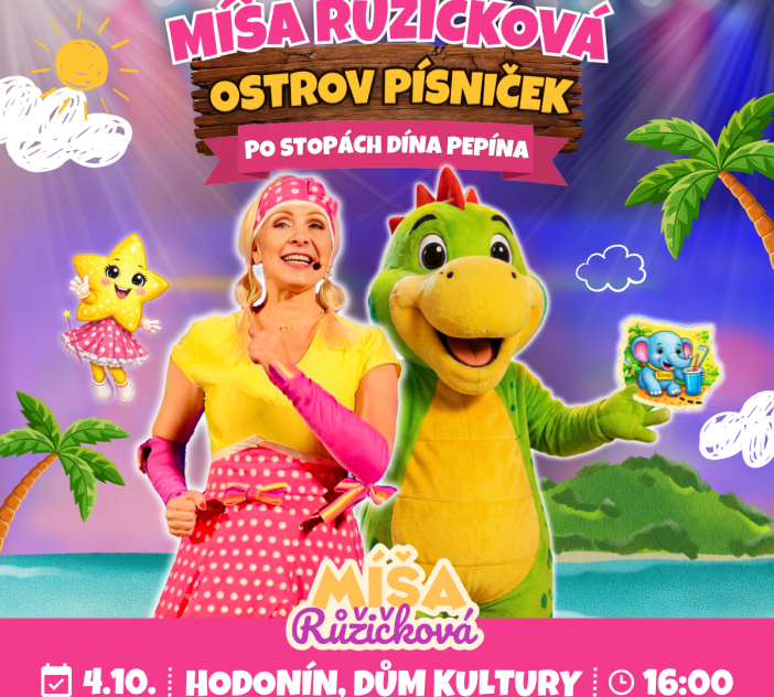 Míša Růžičková: Ostrov písniček - Po stopách Dina Pepína